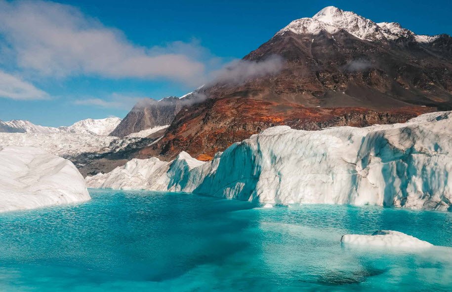 Knik Glacier, Alaska, USA